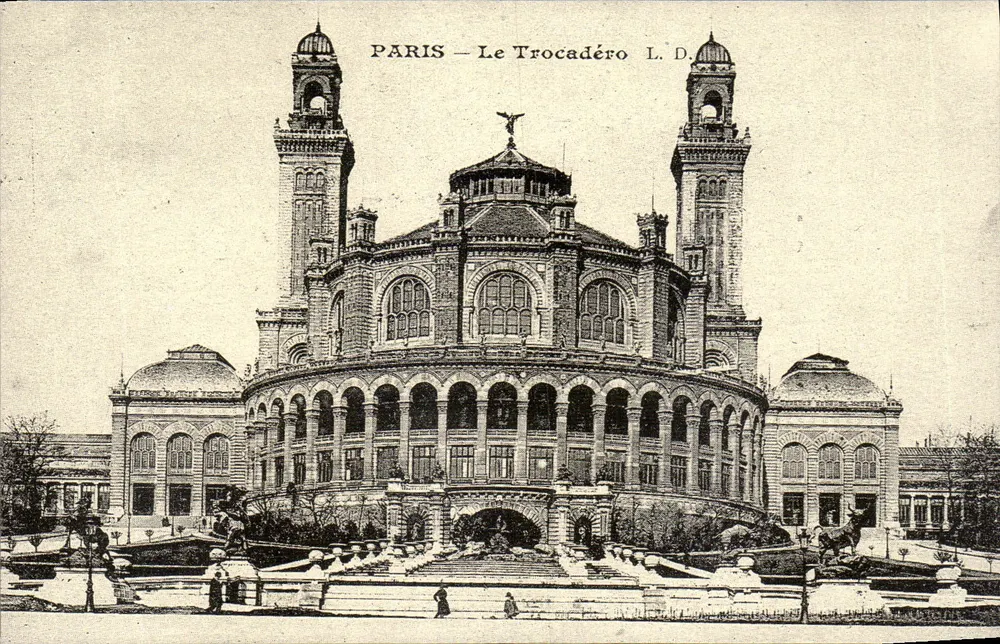 Paryż — Trocadéro — L. D. - Awers