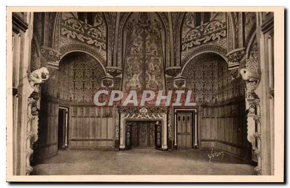 Chambre du Château de Pierrefonds — Oise — Éditions d'Art Yvon - Recto
