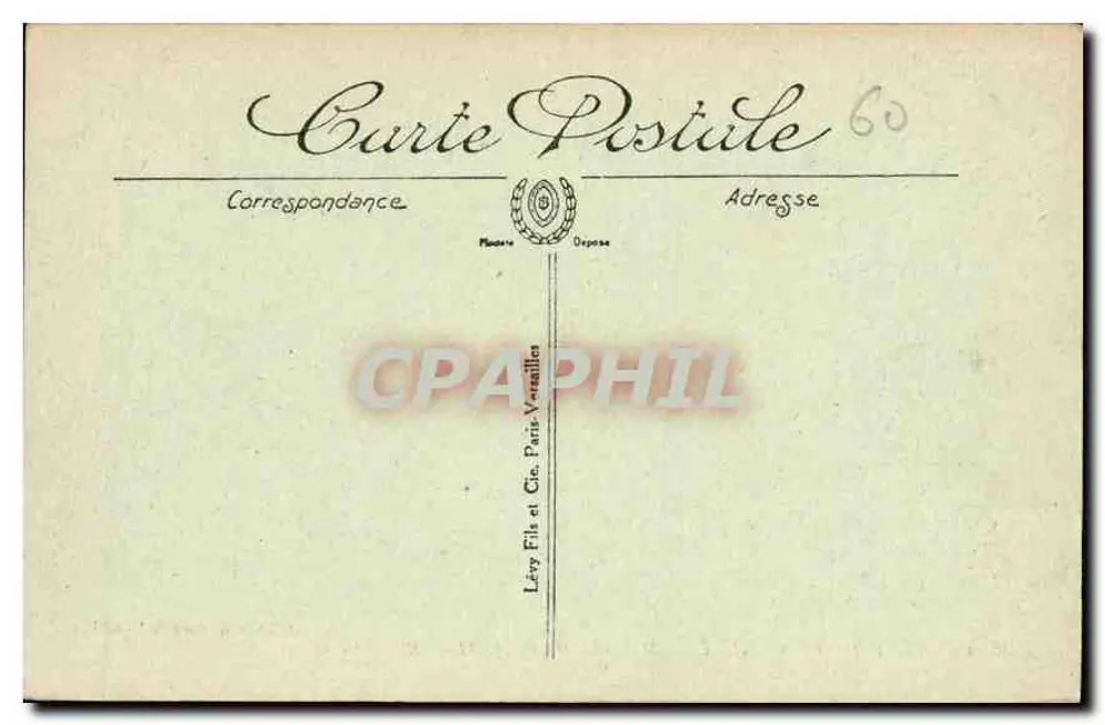 Castelo de Chantilly — Mausoléu de Henri II de Bourbon — Edição especial E. Dambly Select - Verso