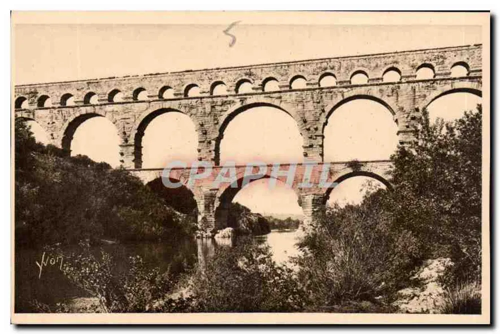 O Ponte du Gard — Nîmes (Gard) — Les Éditions d'Art Yvon, Paris - Frente