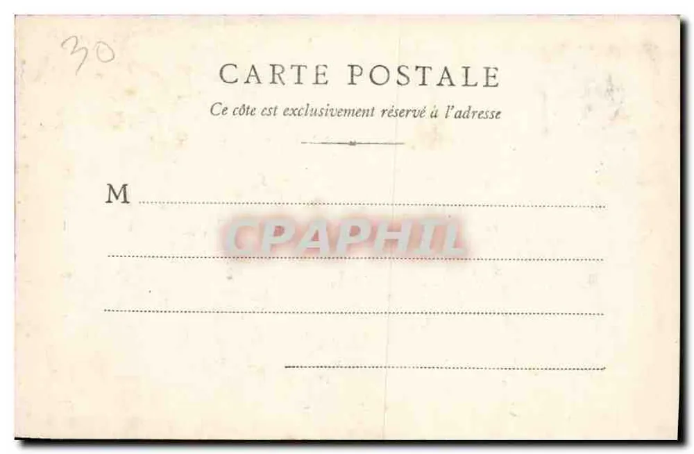 Nîmes — Torre Magne — J.-Cuvier, editor n°139 - Verso