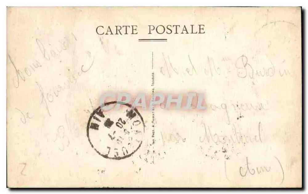 LYON — Nossa Senhora de Fourvière — editor A. Tournel - Verso