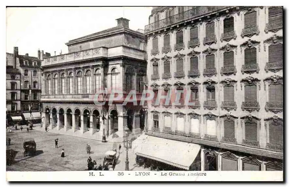 LYON - Il Grande Teatro — H. L. 36 - Recto