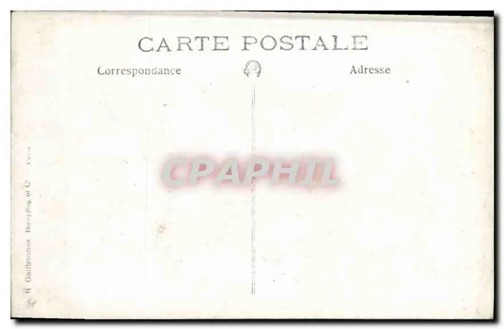 Retrato de uma mulher — editor R. Guillermont, Paris - Verso