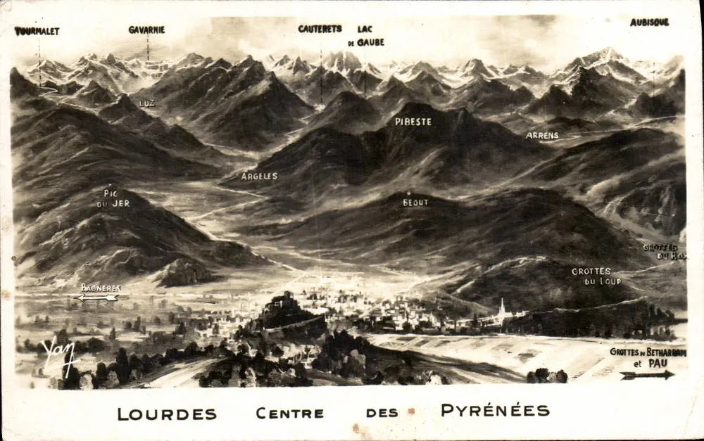 Lourdes — Centro das Pirineus — Edição YAY - Frente