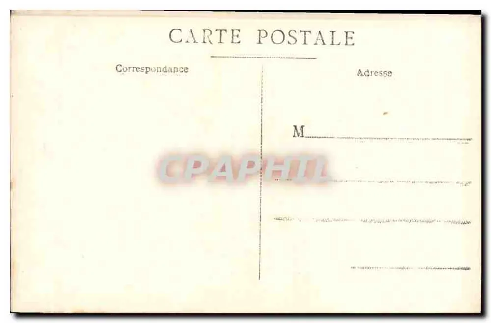 Criança no jardim — diante de um cadeira — editor desconhecido - Verso