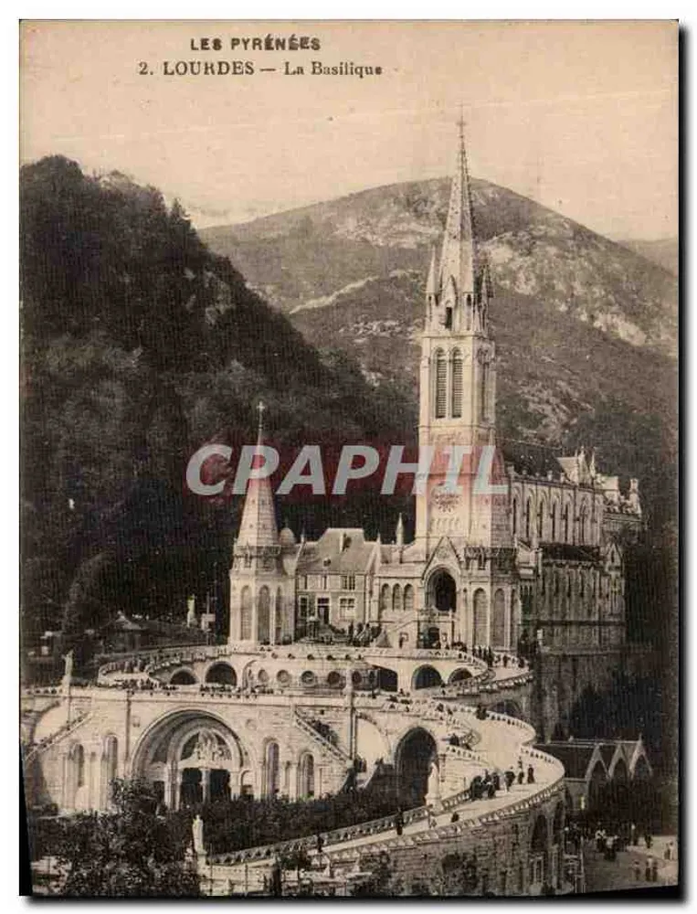 Lourdes — A Basílica — n°2 - Frente