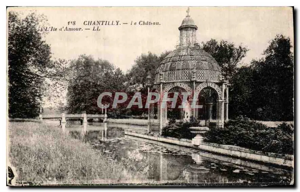 Chantilly — O Castelo. A Ilha do Amor — LL - Frente