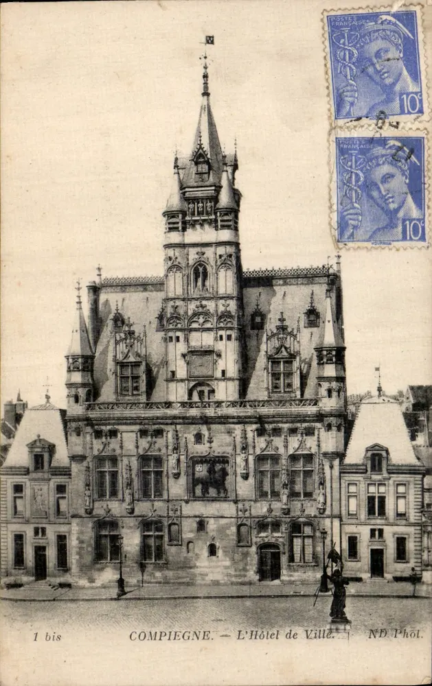 Compiègne — O Hotel de Ville — ND.Phôl. - Frente