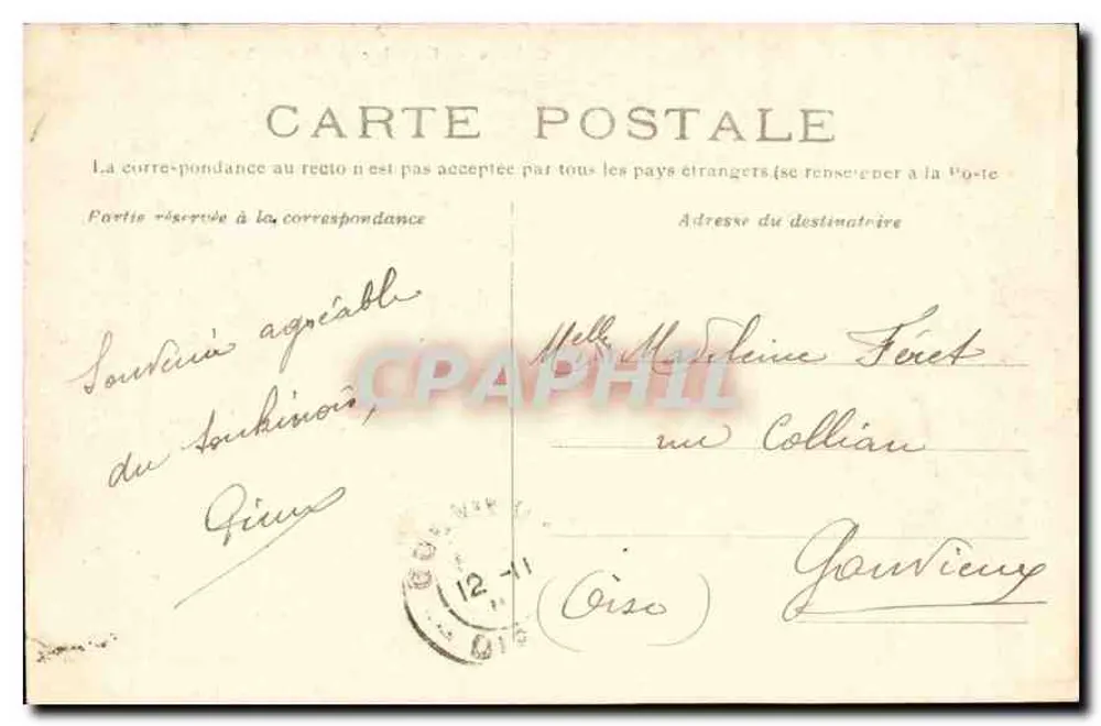 Castello di Compiègne — Stanze di Maria Antonietta — Editore: Nouvelle Édition - Verso