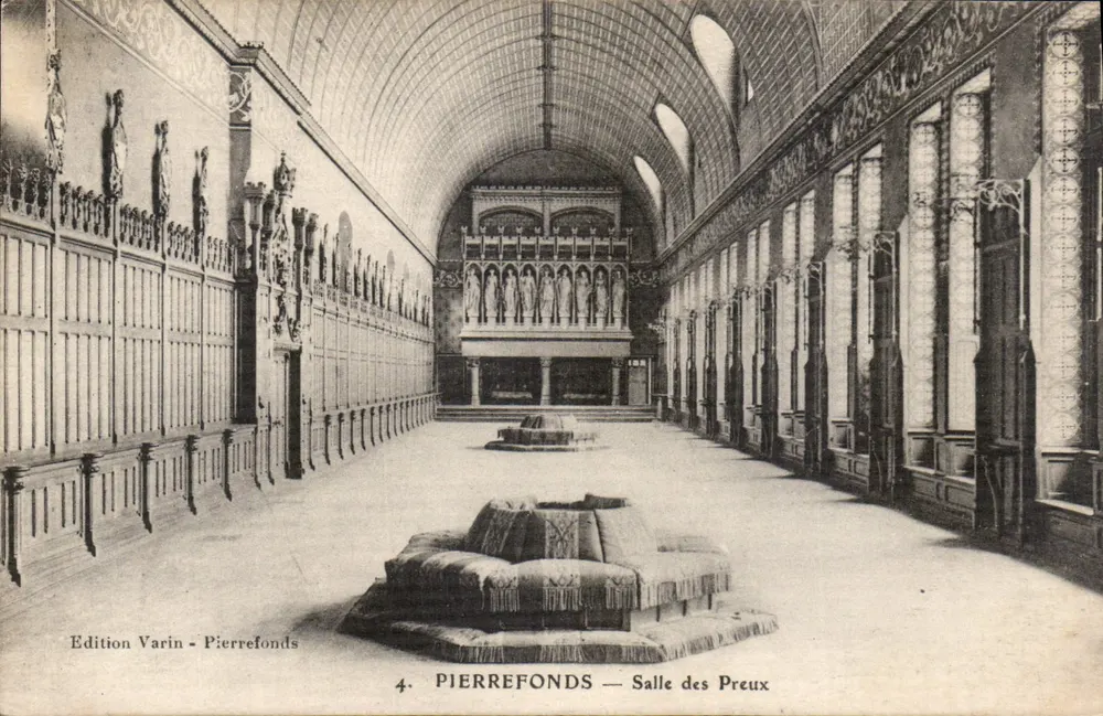 Pierrefonds — Sala dos Cavaleiros — Edição Varin - Frente