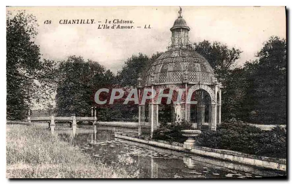 Chantilly — Das Schloss. Die Insel der Liebe — L.L. - Vorderseite