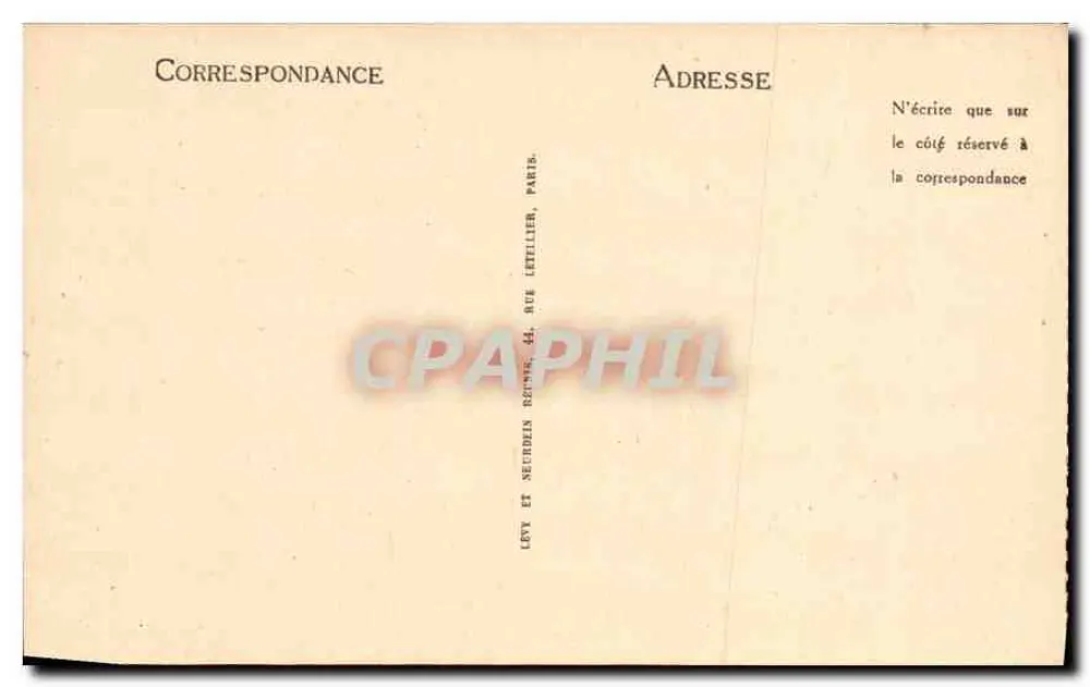 Compiègne - Grande Sala de Recepção das Damas de Honra — LL - Verso