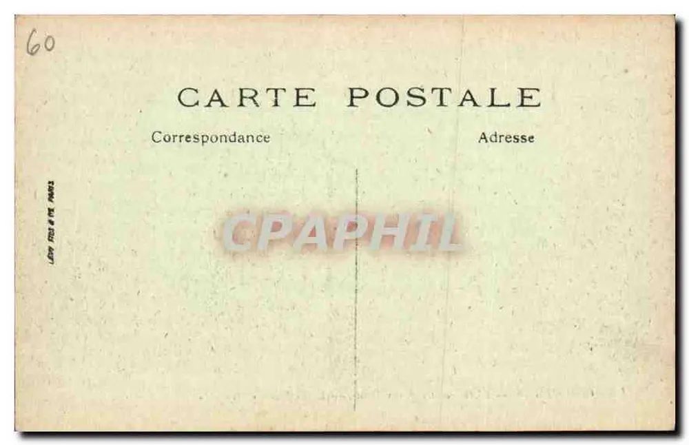Compiègne — Avenida dos Montes Bonitos — LL - Verso