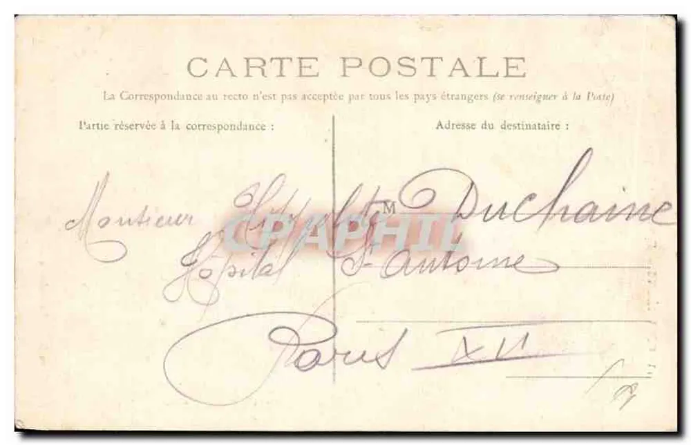 Compiègne — Igreja de São Jacó — Edição Nouvelles Galeries n°13 - Verso