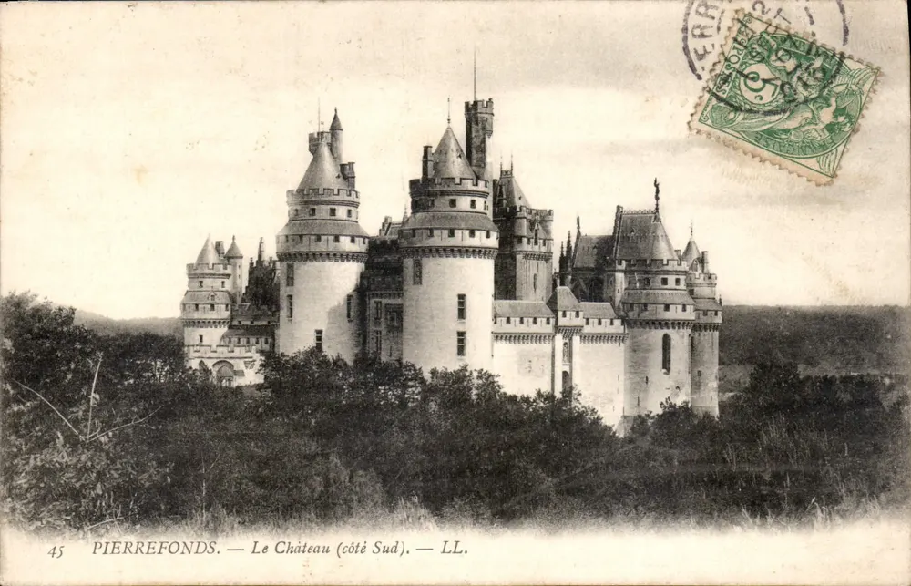 PierreFonds — Zamek (strona południowa) — LL. — N°45 - Awers