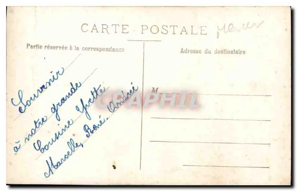 Três crianças em traje de festa — Estúdio fotográfico — n° 293 - Verso