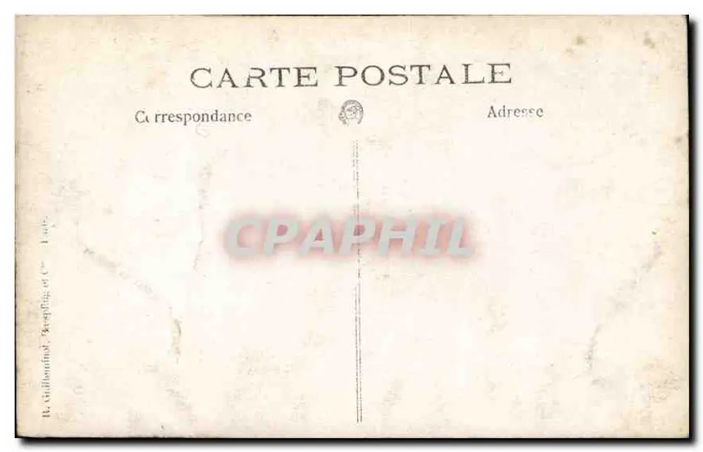Familie — drei Personen — B. Guillouinot, Toulouse - Rückseite