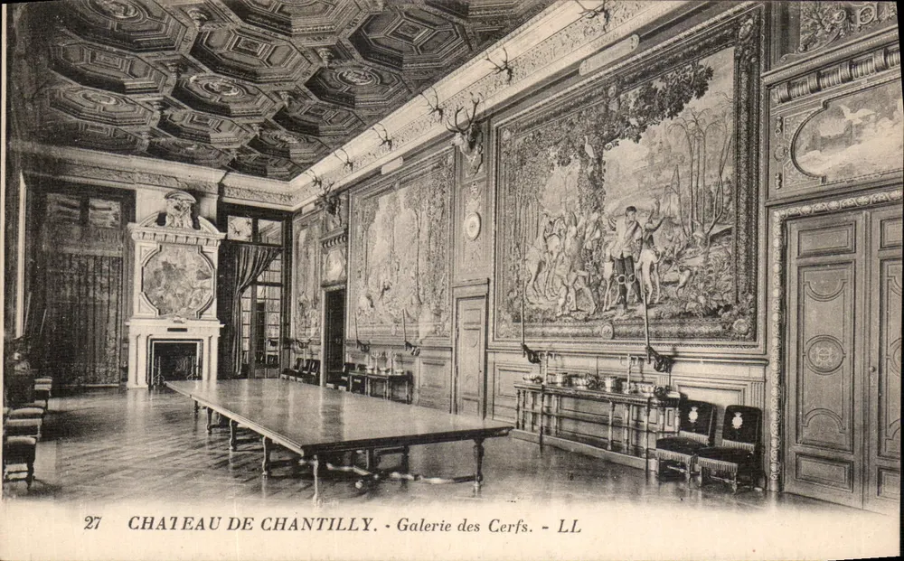 Schloss Chantilly — Galerie der Hirsche — LL - Vorderseite