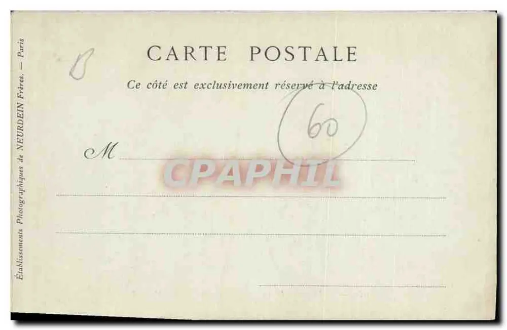Beauvais — O Palácio de Justiça — Collections ND Phut - Verso