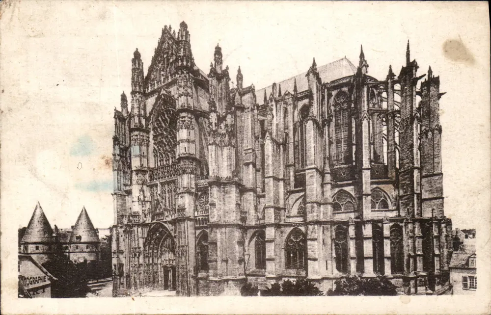 Beauvais — A Catedral — ND.34 — Photographe des Arts - Frente