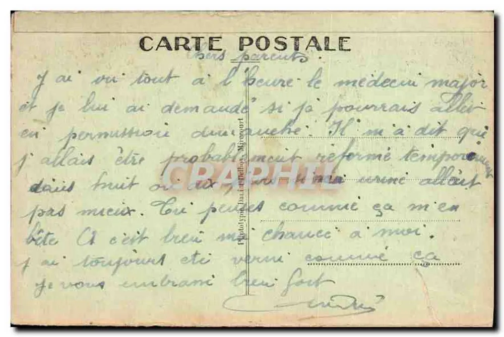Beauvais — A Relógio — Edição G. D. n°7 - Verso