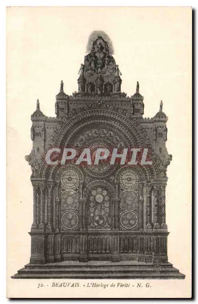 Beauvais - De Klok van de Waarheid - N. G. - Voorkant