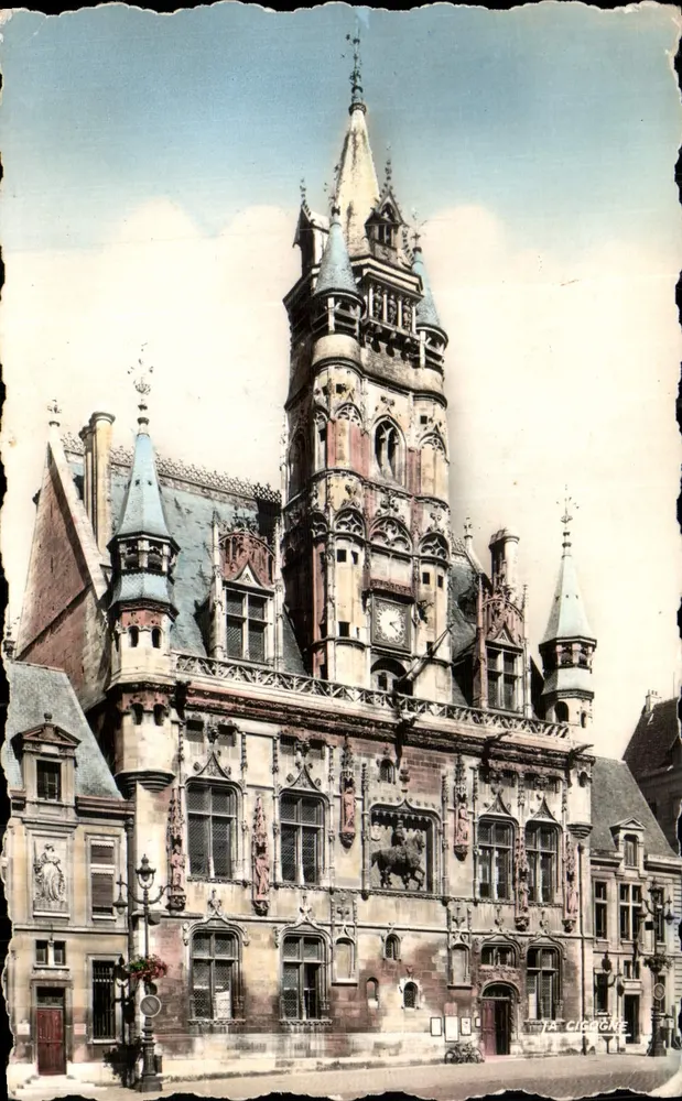 Compiègne — Hotel de Ville — La Cigogne - Recto