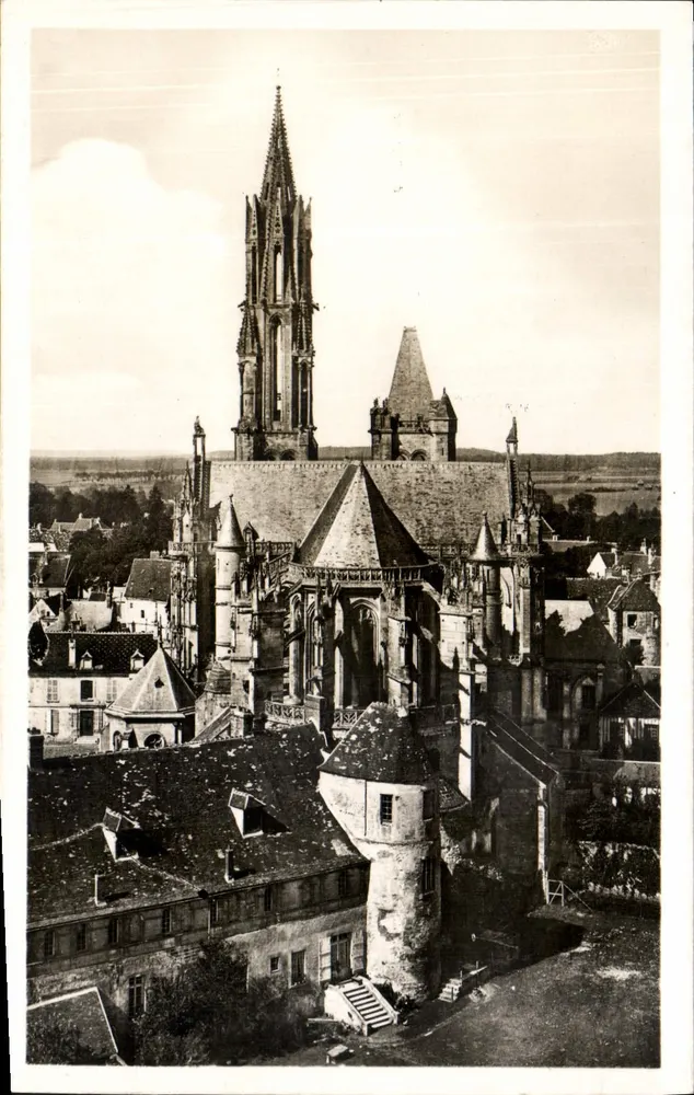 Senlis (Oise) — Abside da Catedral — Dubois-Leroux, Mâcon - Frente