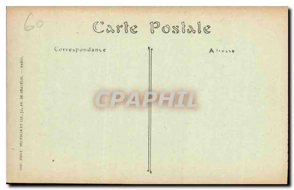 Compiègne — La Porte de l'Arsenal — ND. Phot. - Verso