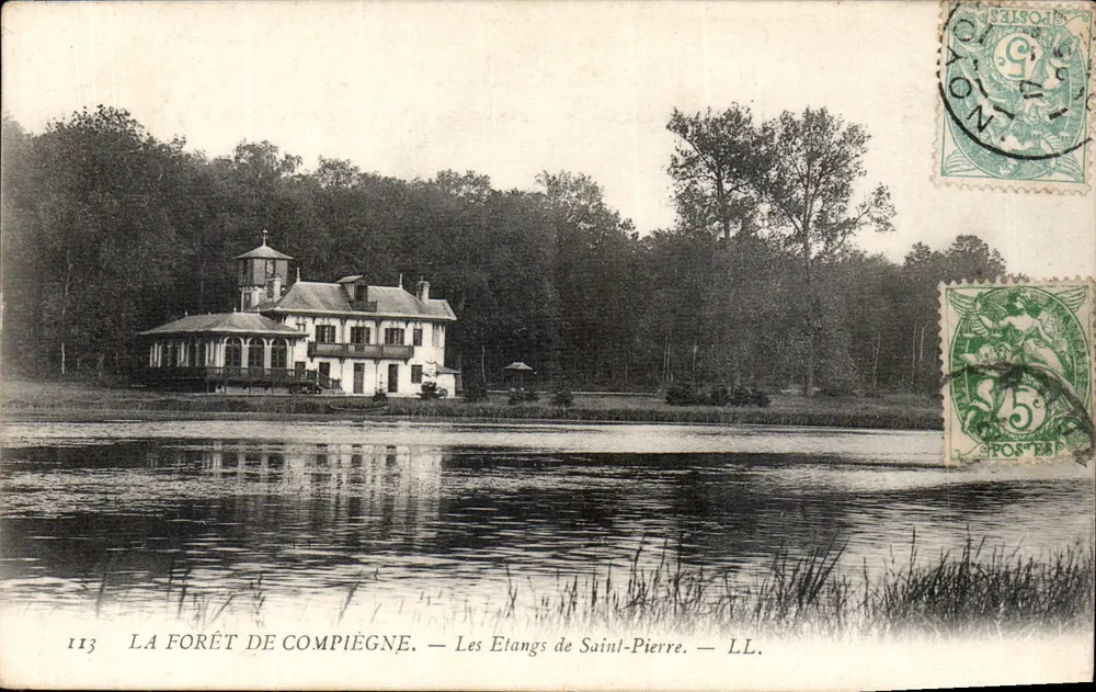 Les Etangs de Saint-Pierre — A Floresta de Compiègne — LL. n°113 - Frente