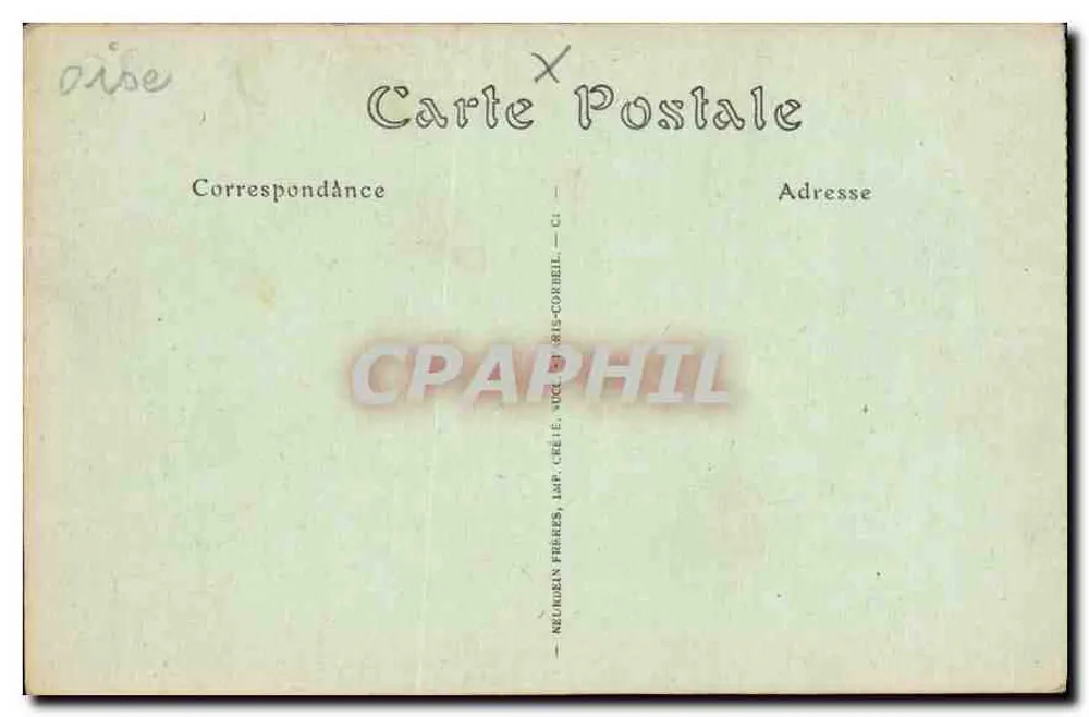 Parque de Chantilly — As três Avenues — Jhot - Verso