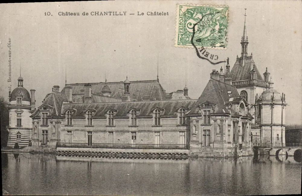 Castelo de Chantilly — O Châtelet — Beaumont-sur-Oise - Frente