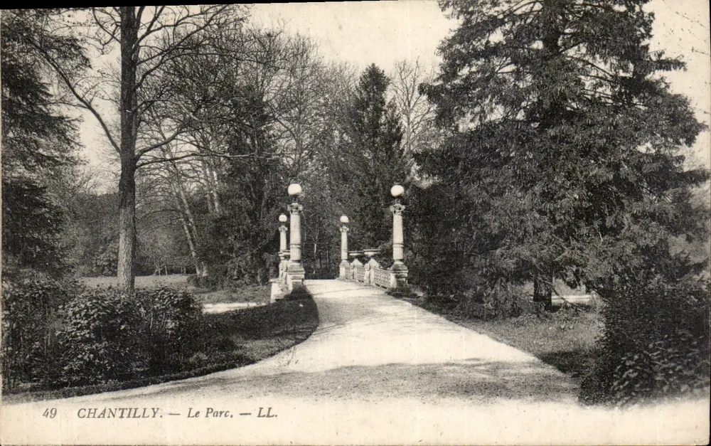 Chantilly — O Parque — LL. — n°49 - Frente