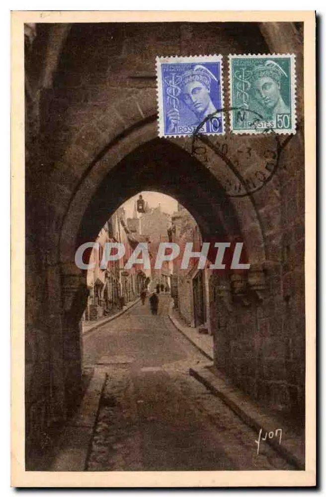 Porte du Jersual — Dinan (Côtes-du-Nord) — Éditions d'Art Yvon, Paris - Vorderseite