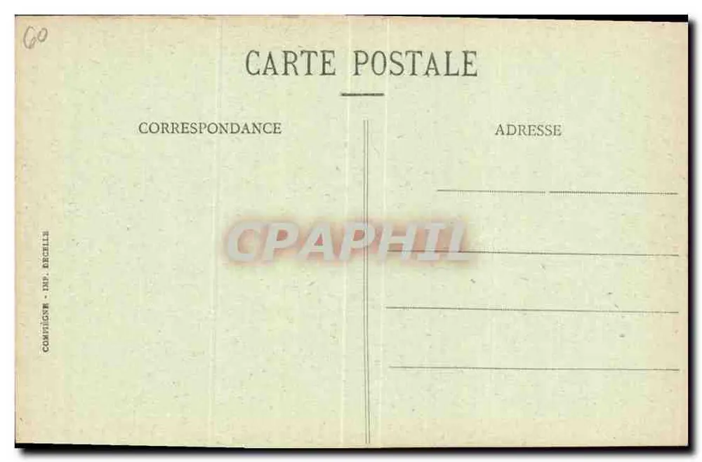 Compiègne - Interior da Igreja de São Antônio — Décelle, Compiègne - Verso