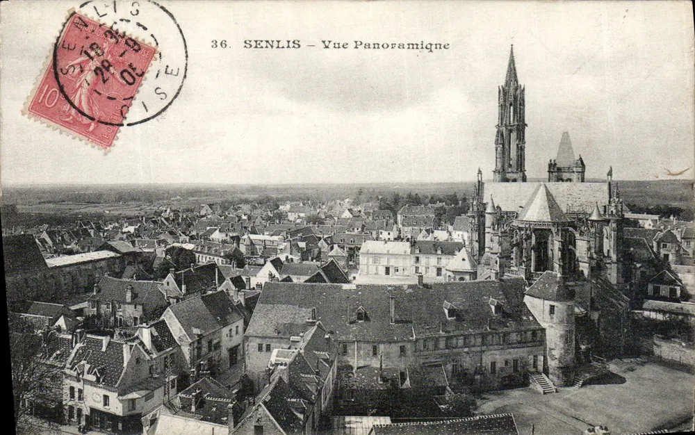 Senlis — Vista Panorâmica — Editor não identificado, n° 36 - Frente