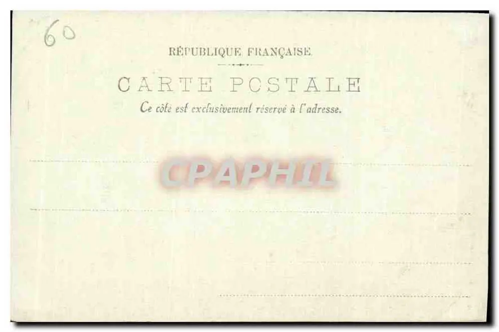 Compiègne — O Hotel de Ville — LL. - Verso