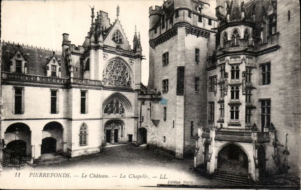 PierreFonds — O Castelo — A Capela — Edição Varlo - Frente