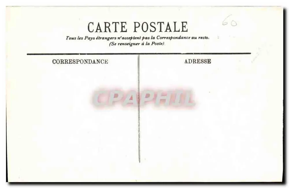 Pierrefonds — O Castelo e o Lago — LL. - Verso
