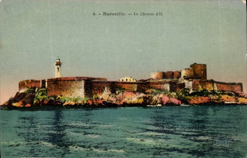 Marseille — O Castelo de If — A. Tardy, Photo-Edit., 40, rue du Port - Frente