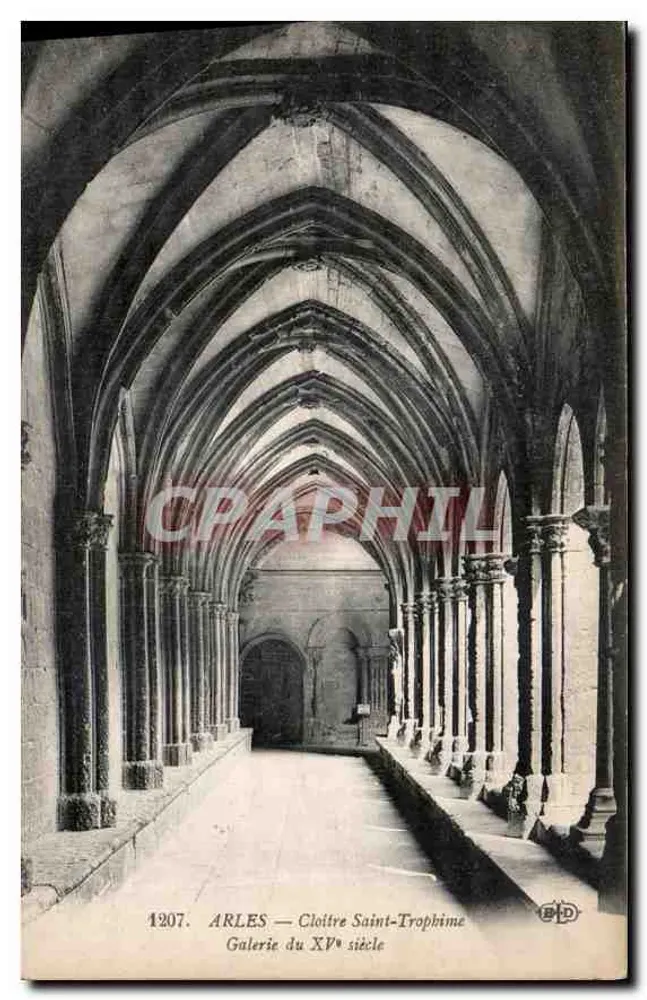 Arles — Cloître Saint-Trophime — Galerie des 15. Jahrhunderts - Vorderseite