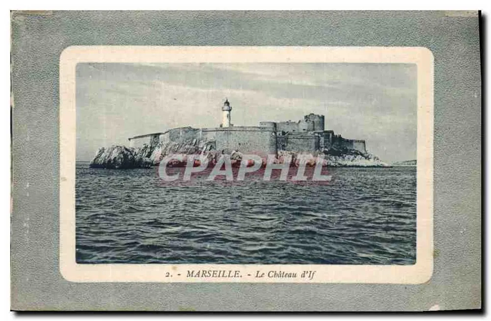 Marselha - O Castelo de If - Frente