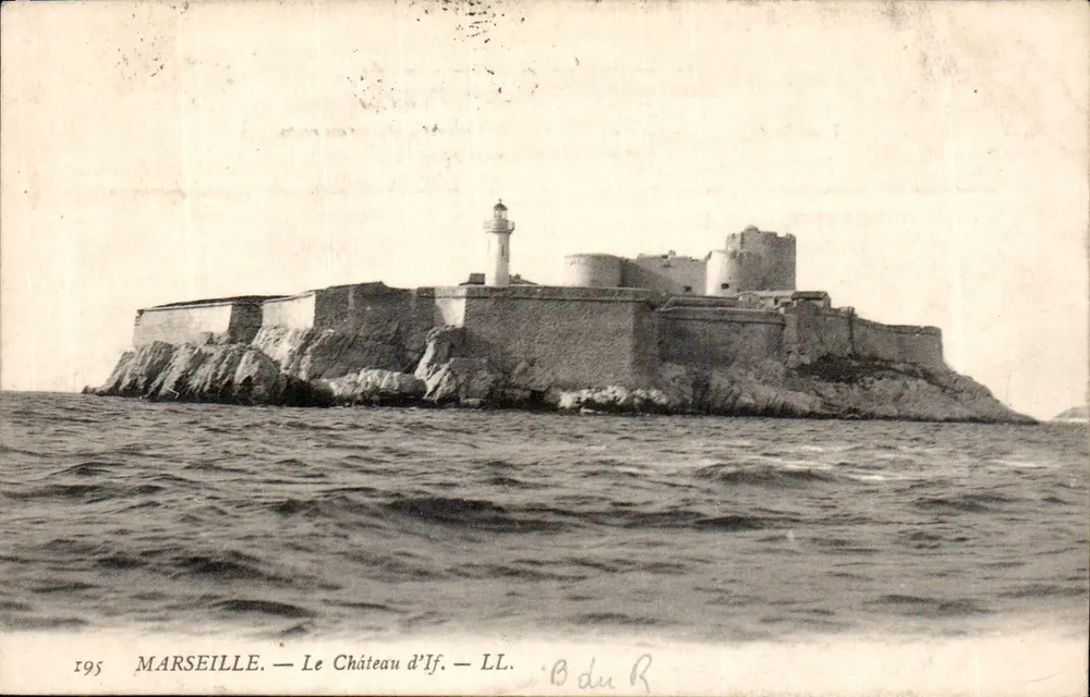 Marselha — O Castelo de If — LL. — 1905 - Frente