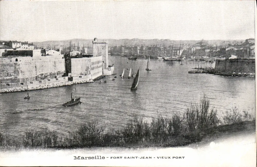 Marseille - Fort Saint-Jean - Vieux Port — Verlag Jack in Paris - Vorderseite