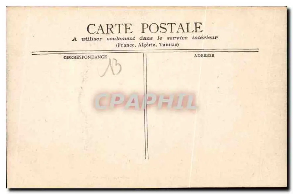 Marseille - Fort Saint-Jean - Vieux Port — Verlag Jack in Paris - Rückseite