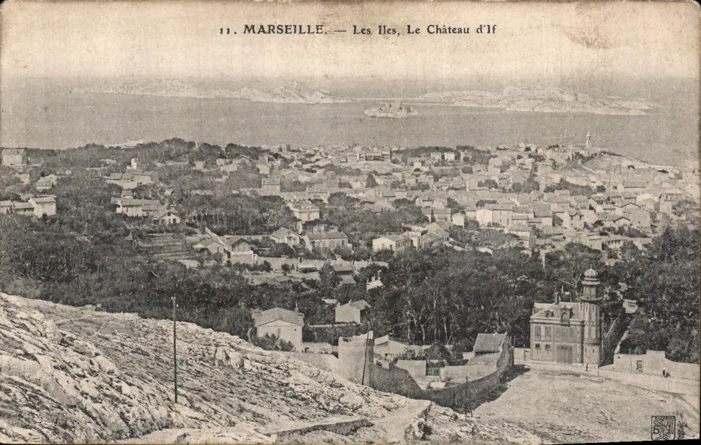 Marselha — As Ilhas, O Castelo de If - Frente