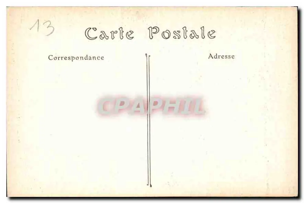 Arles. Die Alyscamps — Eingang der Kapelle der Herren — ND. Fot. - Rückseite