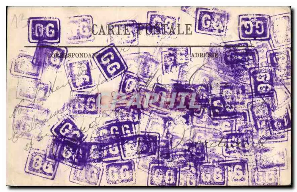 O Castelo de If — LL — Marselha — 195 - Verso
