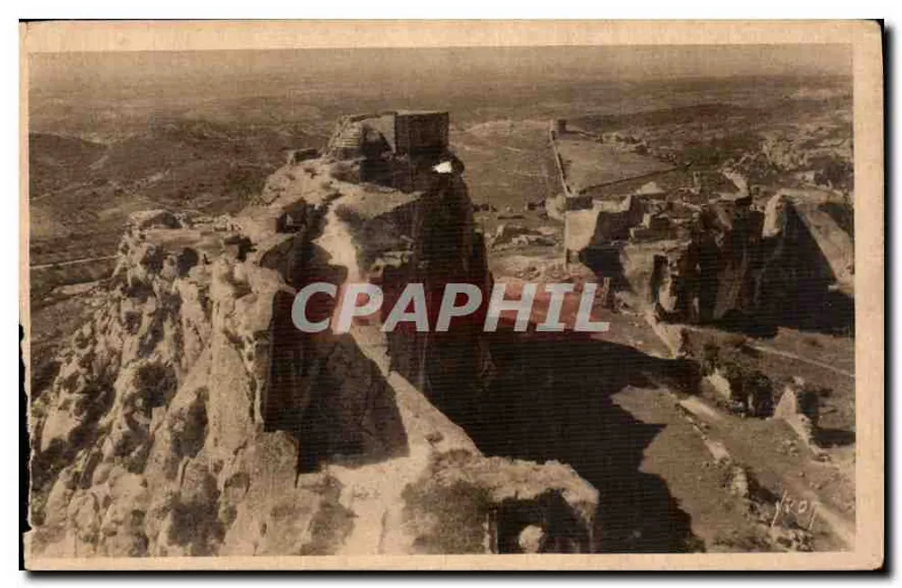 Les Baux (Bouches-du-Rhône) — Ruines du Château féodal — Éditions d'Art YWOM, Paris - Vorderseite